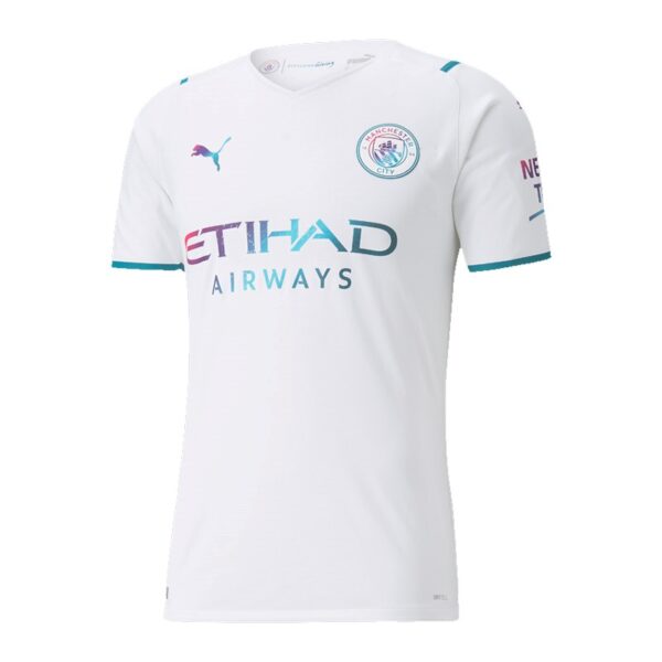 Manchester City Away Adult Football Kit Discount Shirt 2022/23 - Image 2