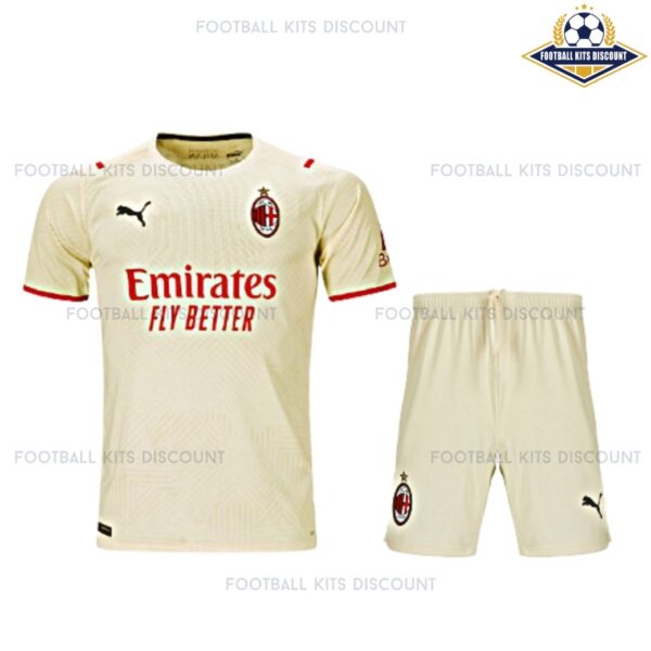 AC Milan Away Kids Football Kits Discount 2022/23