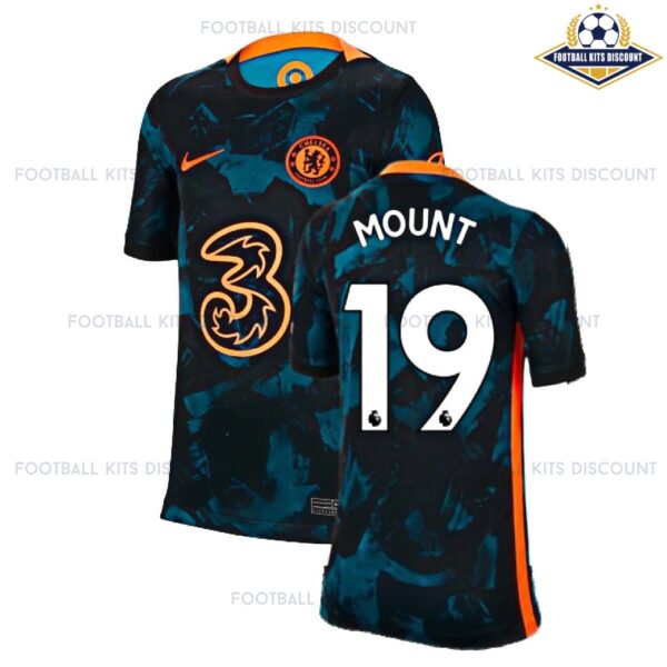 Chelsea Mount 19 Third Football Kits Discount Printed 2022/23