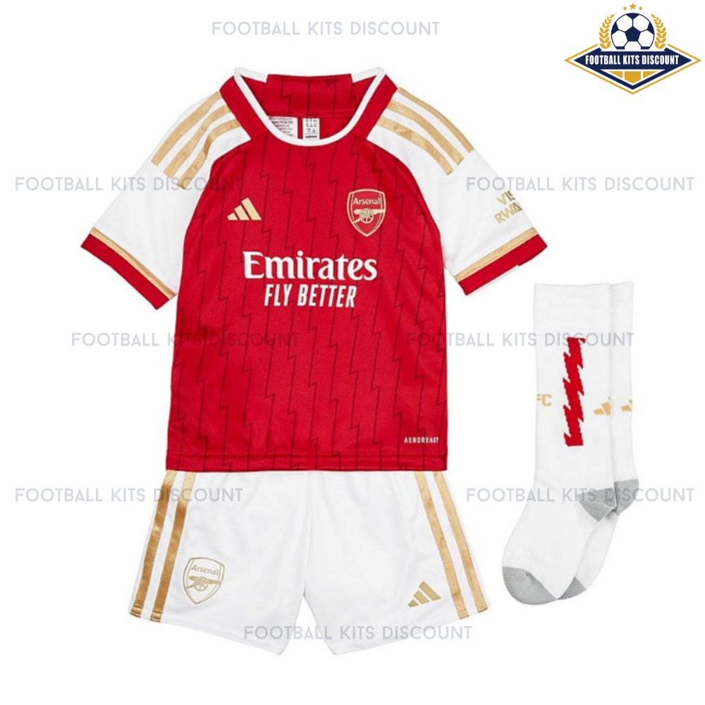 Arsenal Home Kid Football Kits Discount