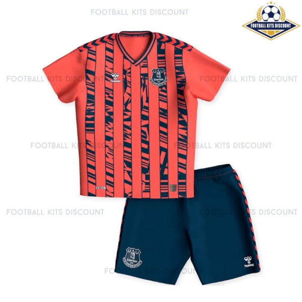 Everton Away Kid Kits Discount