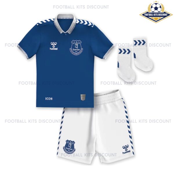 Everton Home Kid Football Kit Discount 2023/24 - Image 2