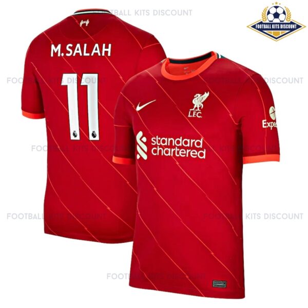 Liverpool Salah 11 Home Football Kits Discount Printed 2022/23