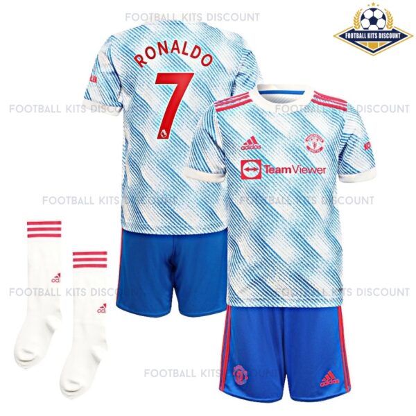 Manchester United Away Football Kits Discount Ronaldo 7 Printed 2022/23