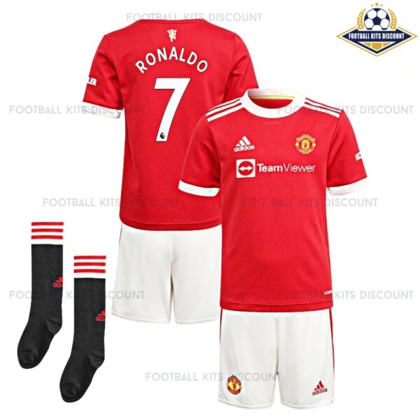 Manchester United Home Football Kits Discount Ronaldo 7 Printed 2022/23