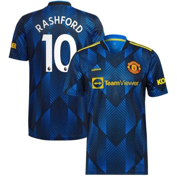 Manchester United Rashford 10 Third Football  Discount Printed 2022/23 - Image 5