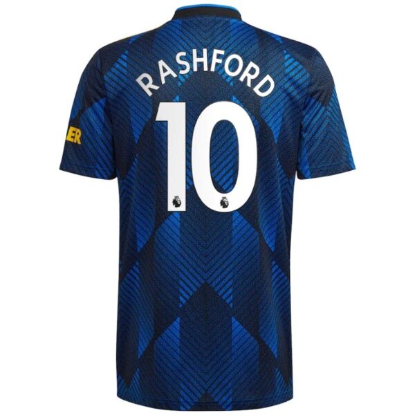 Manchester United Rashford 10 Third Football  Discount Printed 2022/23 - Image 4