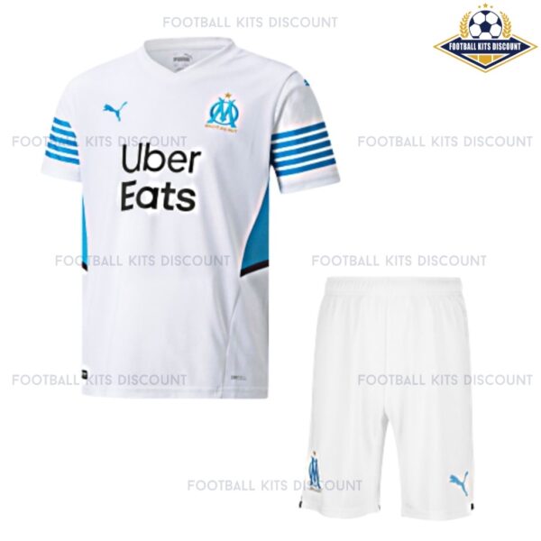 Olympique Marseille Home Kids Football Kits Discount 2022/23