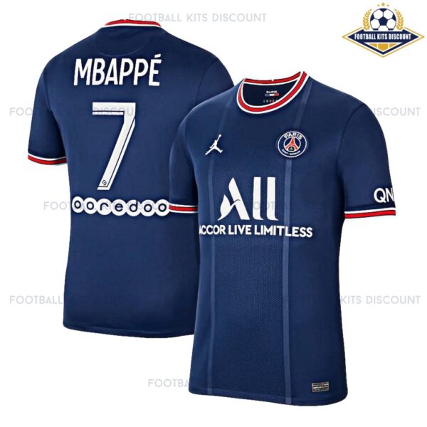 Paris Saint Germain MBape 7 Home Football Kits Discount Printed 2022/23