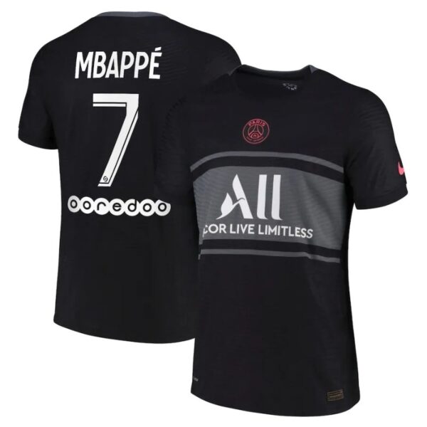 Paris Saint Germain MBape 7 Third Football Kits Discount Printed 2022/23 - Image 2