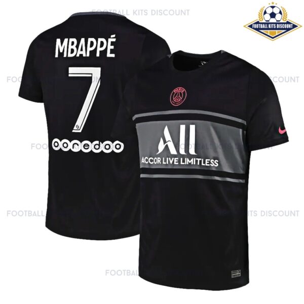 Paris Saint Germain MBape 7 Third Football Kits Discount Printed 2022/23