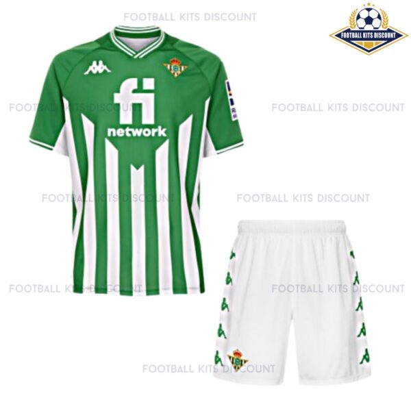 Real Betis Home Kids Football Kits Discount 2022/23