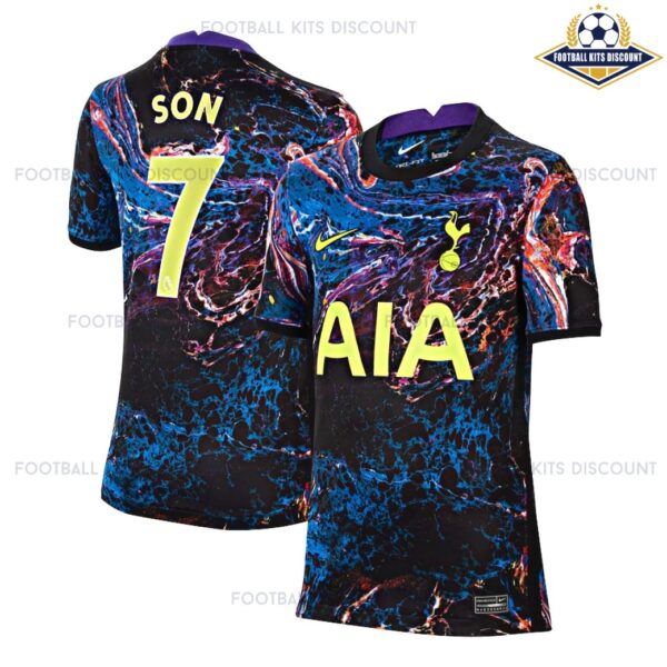 Tottenham Hotspur Son 7 Away Football Kits Discount Printed 2022/23