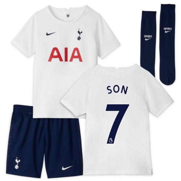 Tottenham Hotspur Son 7 Home Football Kits Discount Printed 2022/23 - Image 2