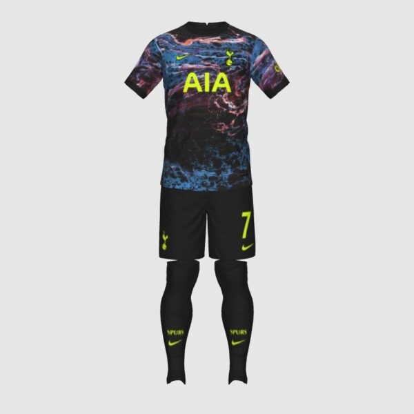 Tottenham Hotspur Son 7 Away Football Kits Discount Printed 2022/23 - Image 7