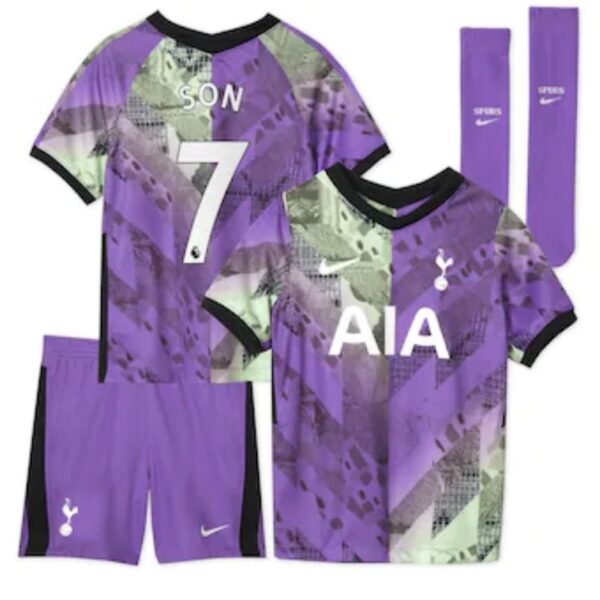 Tottenham Hotspur Son 7 Third Football Kits Discount Printed 2022/23 - Image 5