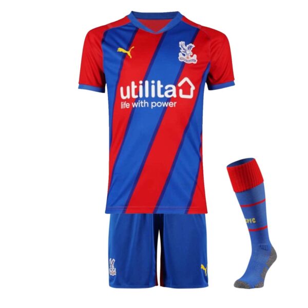 Crystal Palace Home Football Kit Discount Kit 2022/23 - Image 2