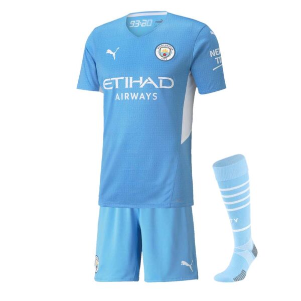 Manchester City Home Football Kit Discount Kit 2022/23 - Image 2