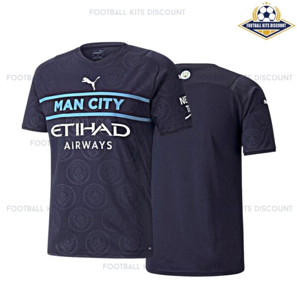 Manchester City Third Adult Football Kit Discount Shirt 2022/23