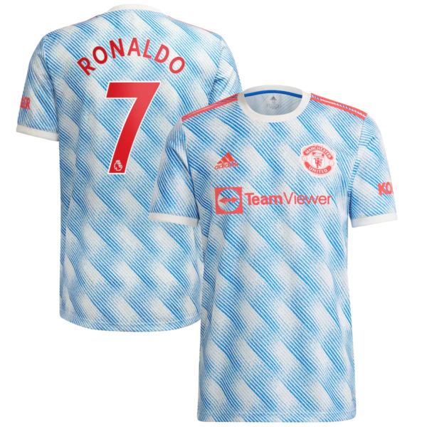 Manchester United Away Football Kits Discount Ronaldo 7 Printed 2022/23 - Image 3