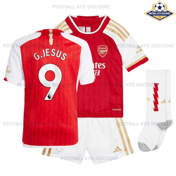 Arsenal Home Kits Discount G.Jesus 9