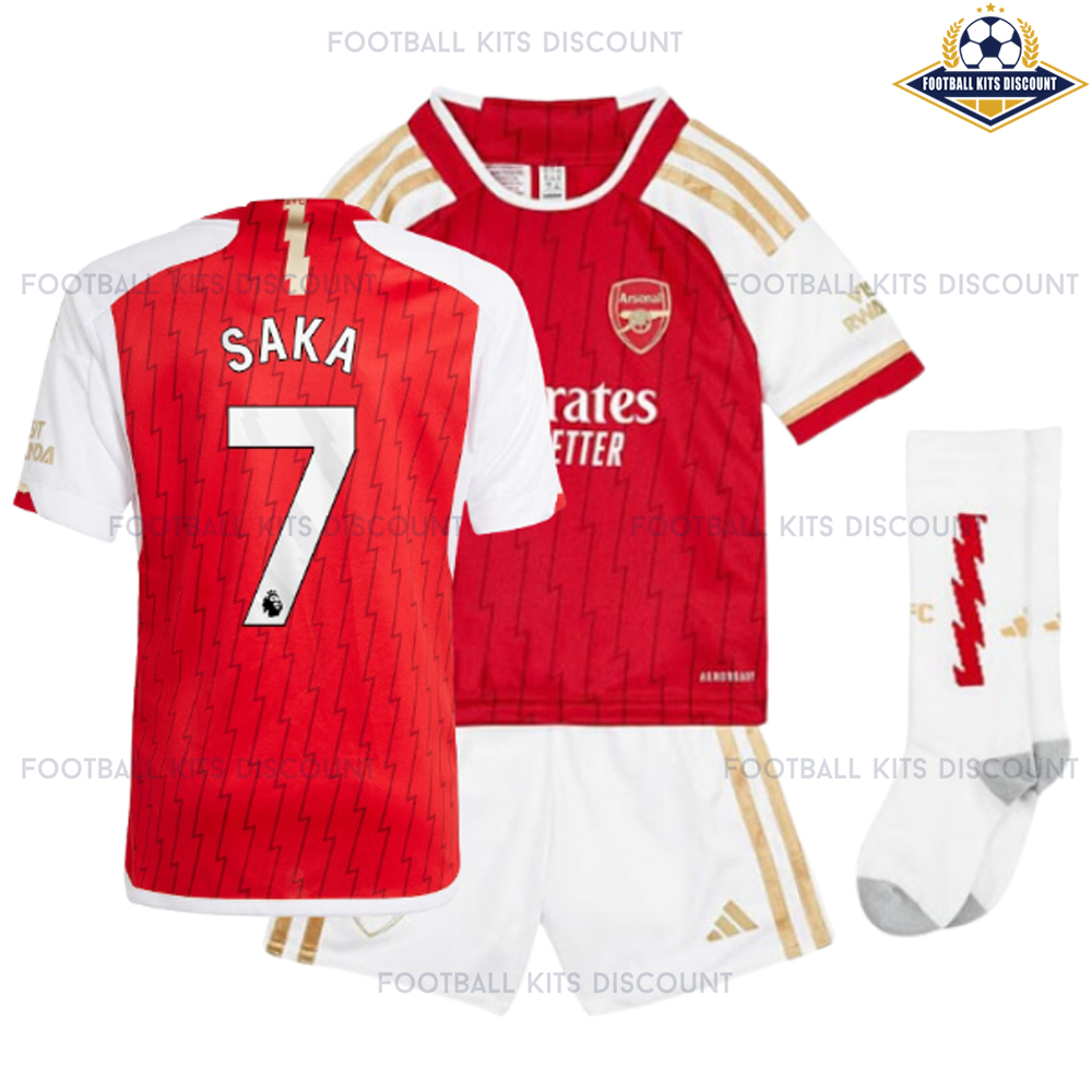 Arsenal Home Kits Discount Saka 7