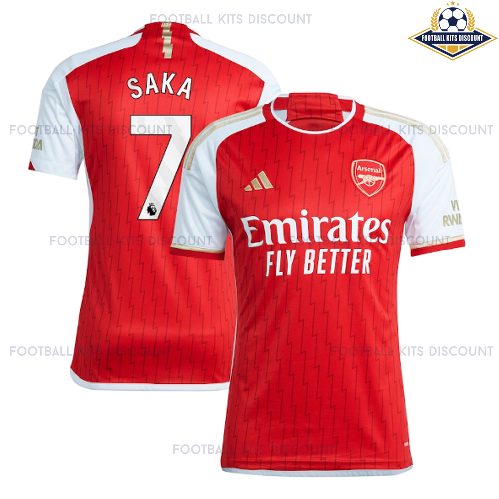 Arsenal Home Shirt Discount Saka 7