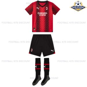 AC Milan Home Kids Football Kits