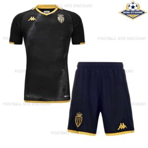 AS Monaco Away Kids Football Kits Discount