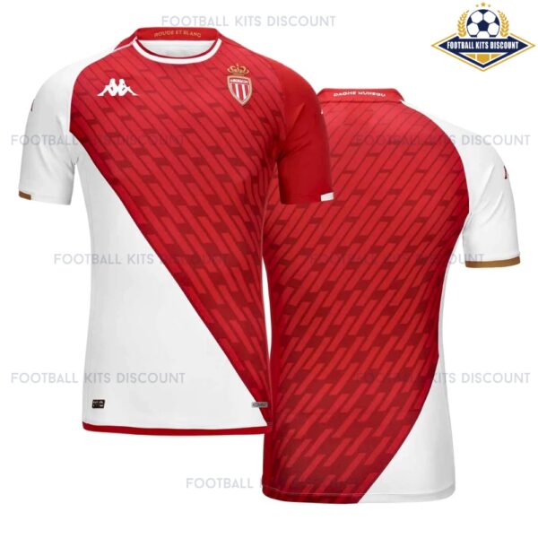 AS Monaco Home Football Kits Discount