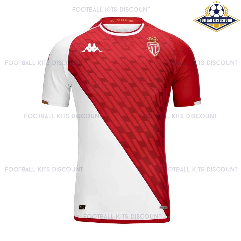 AS Monaco Home Men Shirts Discount