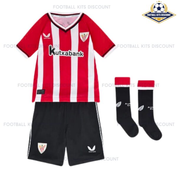 Athletic Club Bilbao Home Kids Football Kits Discount