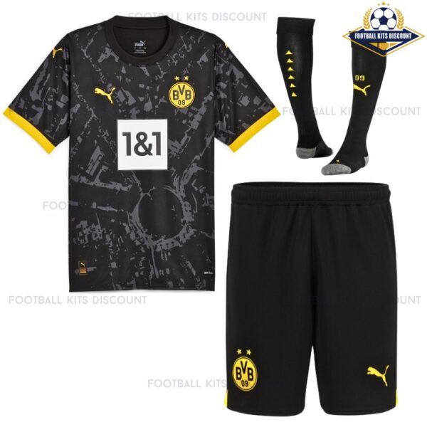 Dortmund Away Kids Football Kits Discount