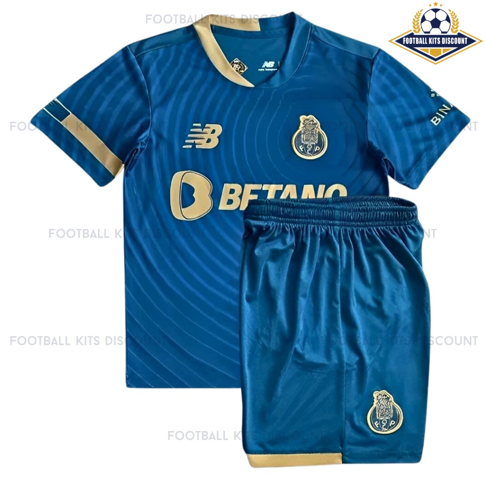 FC Porto Third Kids Football Kits Discount