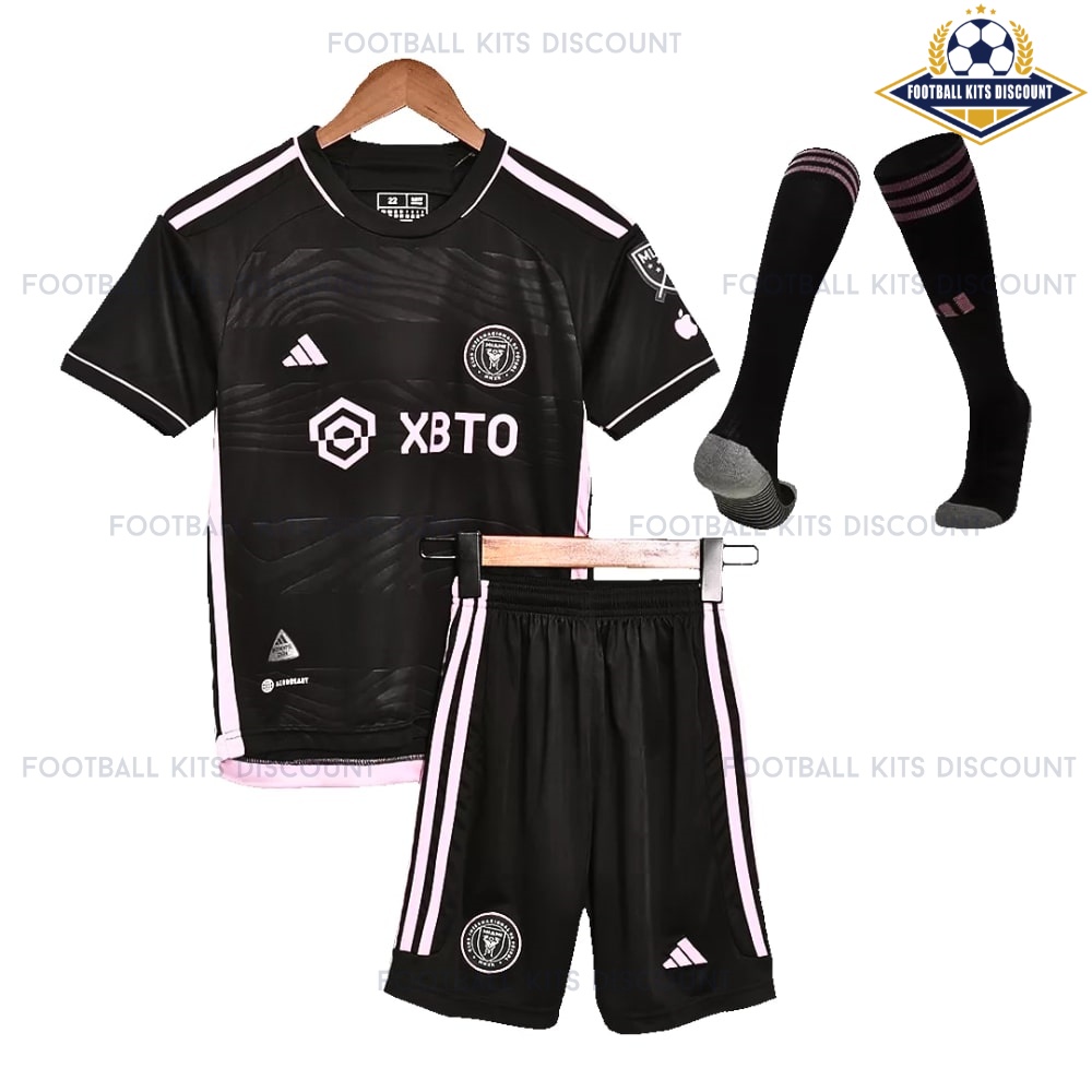 Inter Miami Away Kids Football Kits Discount