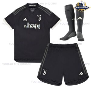 Juventus Third Kids Football Kits Discount