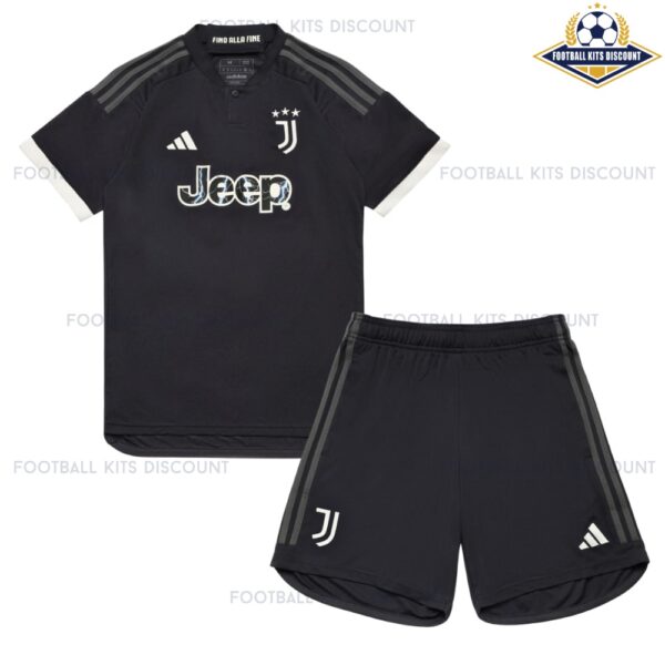 Juventus Third Kid Kits Discount