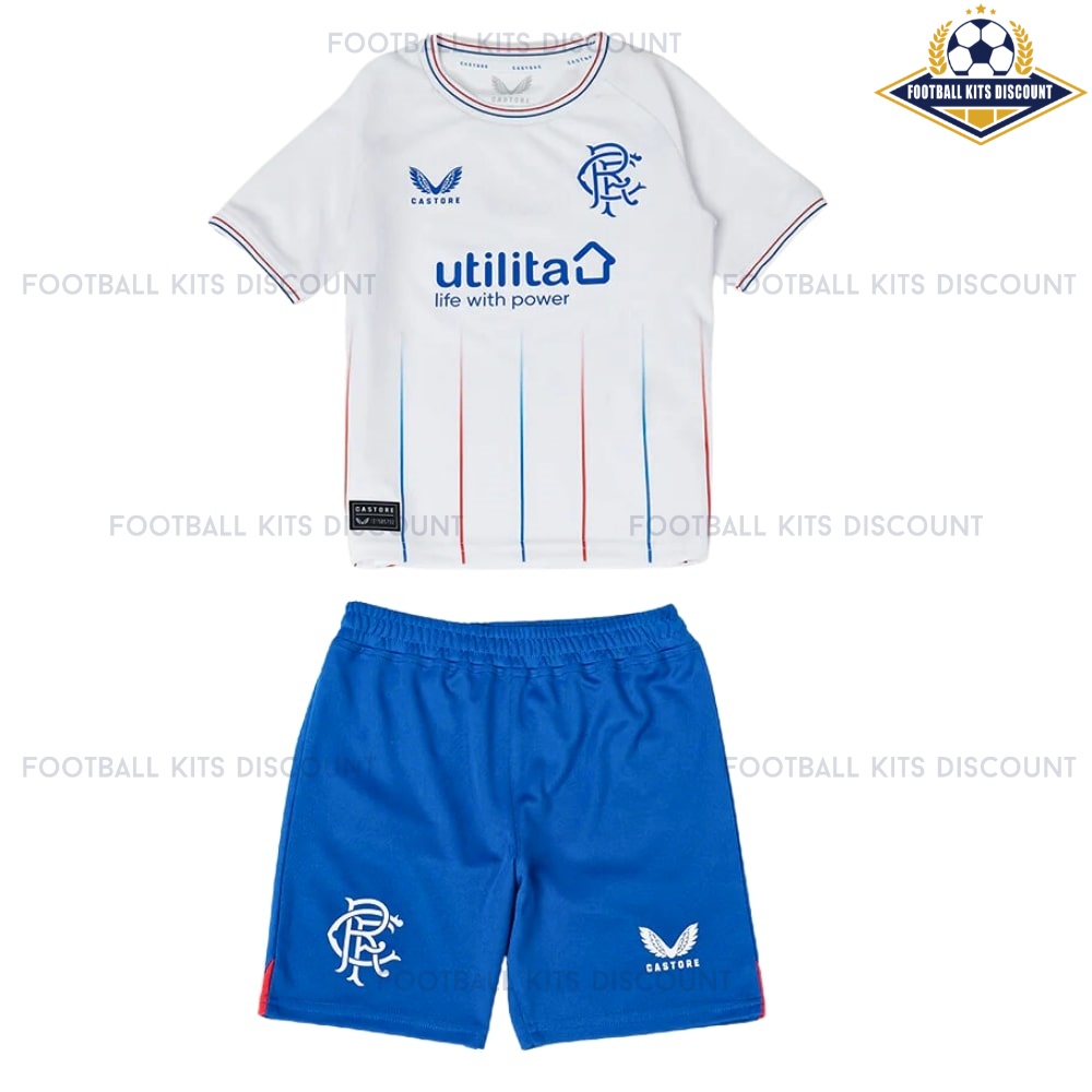 Rangers Away Kids Football Kits