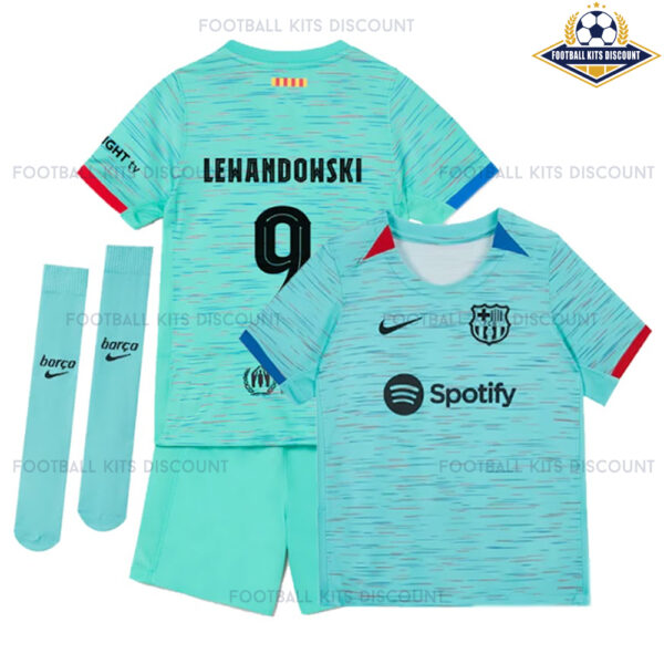 Barcelona Third Kits Discount LEWANDOWSKI 9