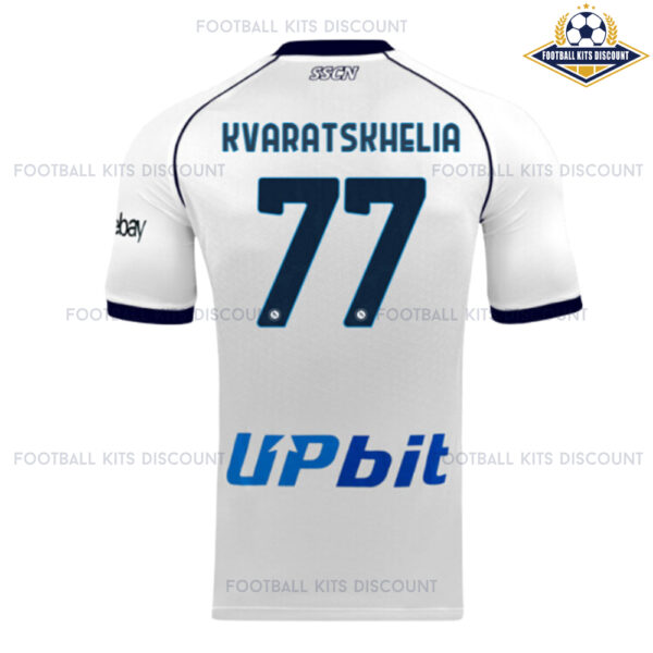 SSC Napoli Away Men Shirts Discount KVARATSKHELIA 77