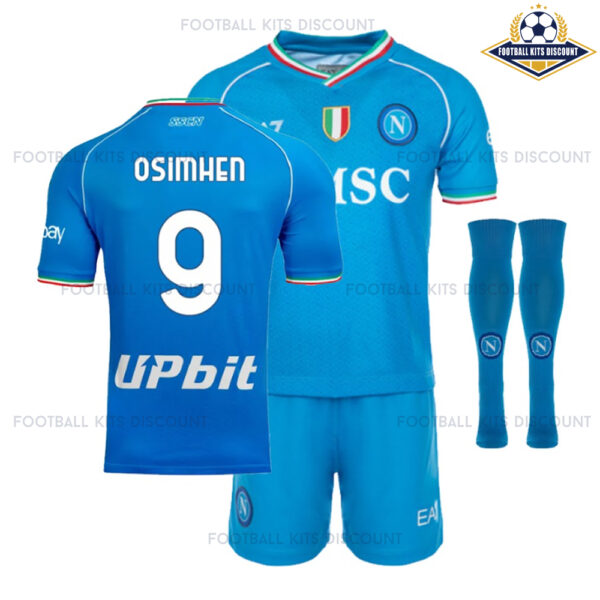 SSC Napoli Home Kid Kits Discount OSIMHEN 9