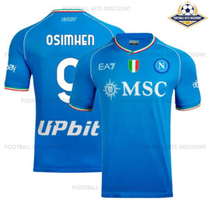 SSC Napoli Home Men Shirts Discount OSIMHEN 9