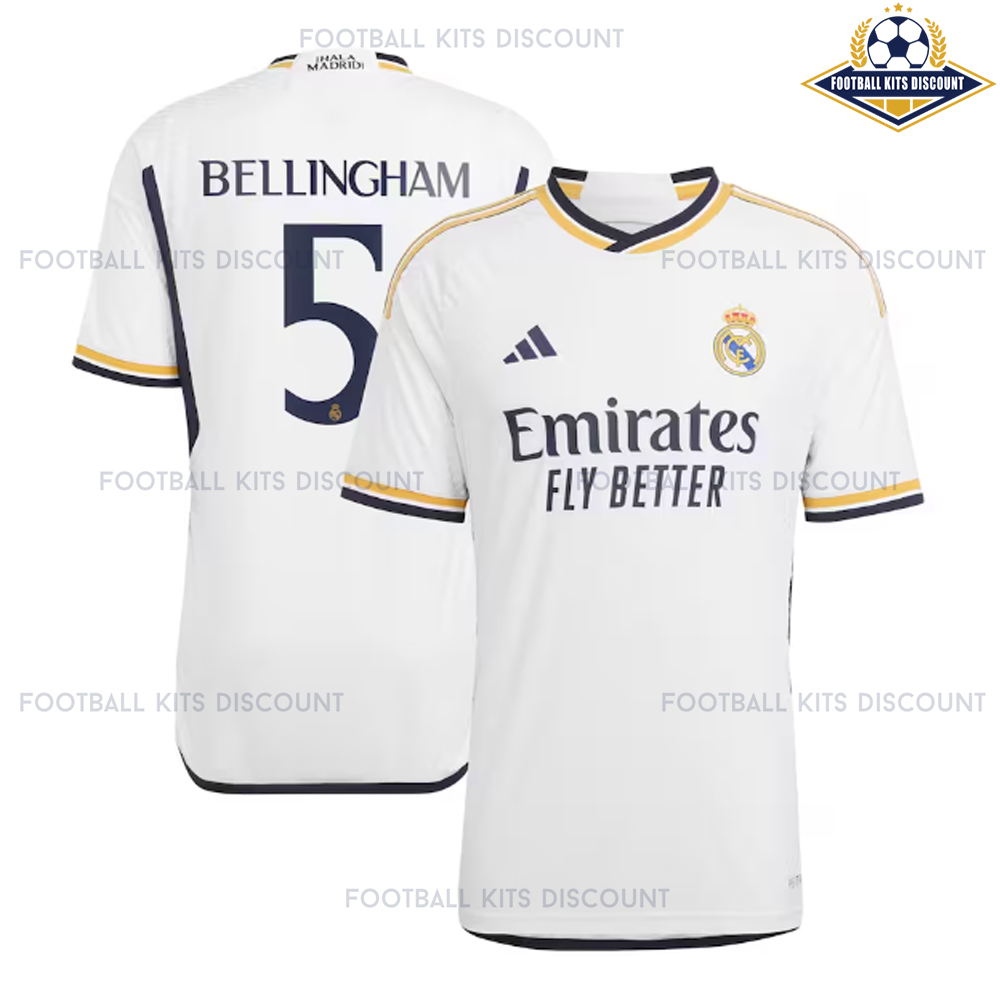 Real Madrid Home Shirts Discount BELLINGHAM 5