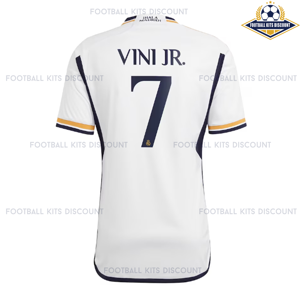 Real Madrid Home Shirts Discount VINI JR 7.